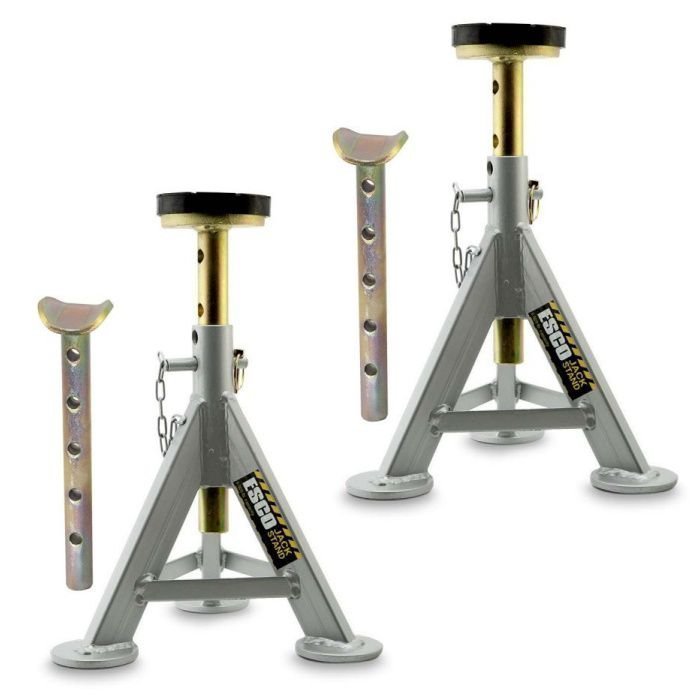 1-92.jpg ESCO 3 Ton Performance Axle and Flat Top Jack Stand Kit - Image 1