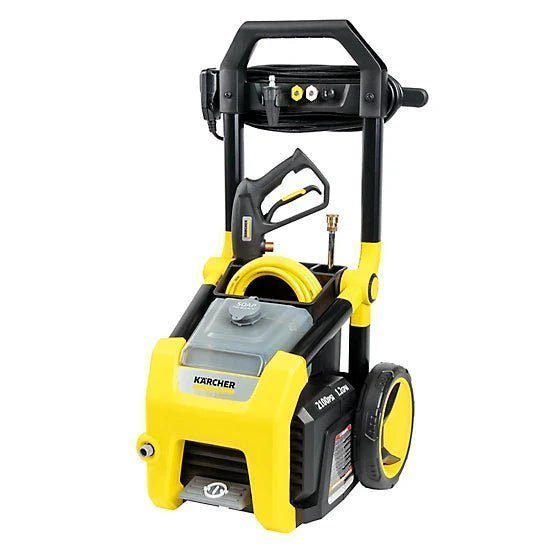 2242054.jpg Karcher 2,100 PSI 1.2 GPM Electric Cold Water K2100PS Pressure Washer with Turbo, 15 Degree, 40 Degree and Soap Nozzles - Image 1