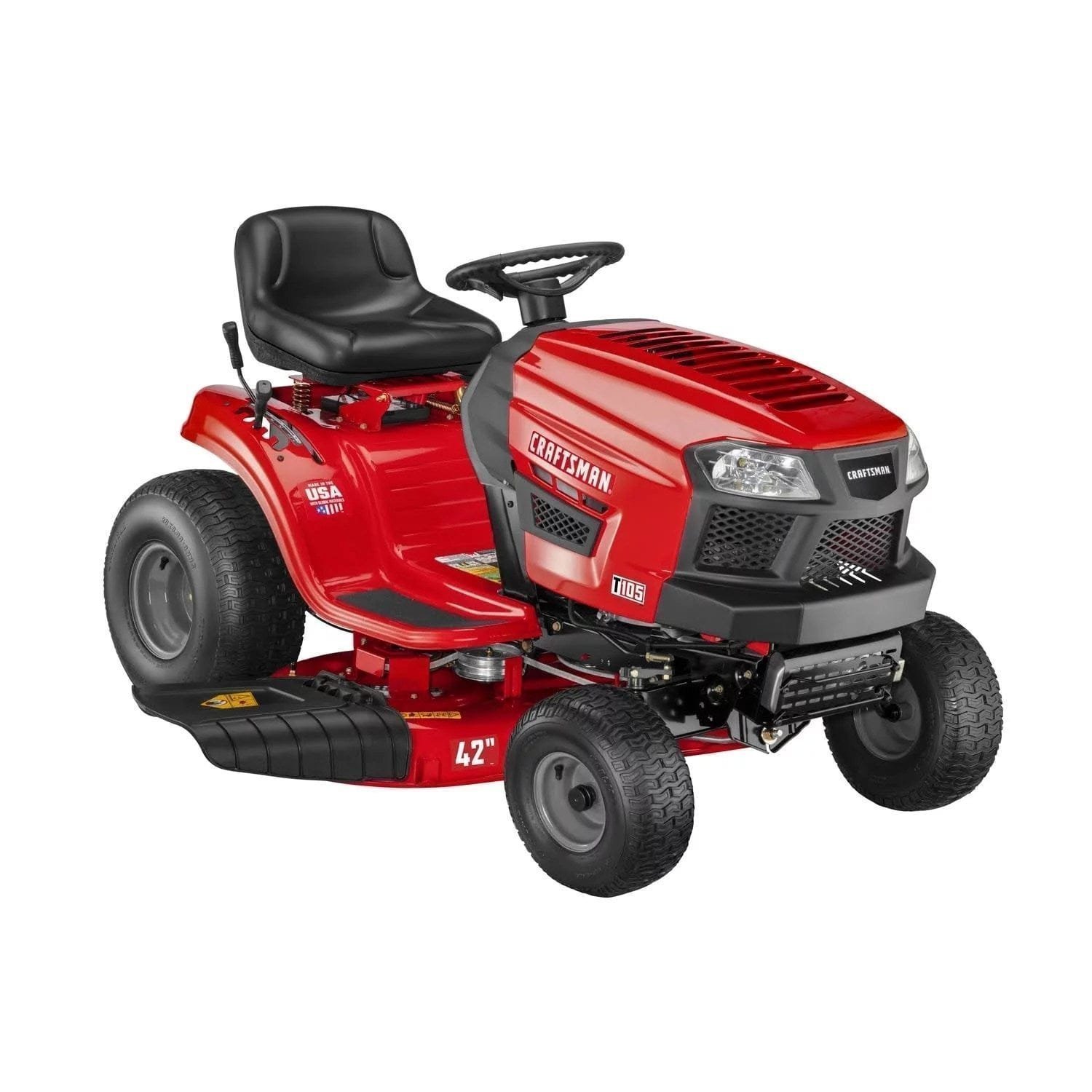 img-1142.jpg Craftsman Cmxgram1130037 42 in. Gear GAS Riding Mower - Image 1